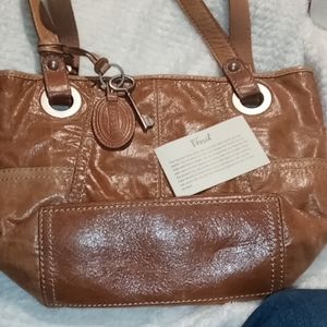 Fossil Pebble Leather Purse